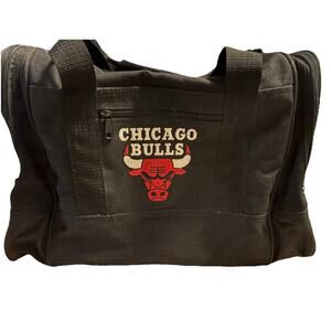 Vintage 1990s Chicago Bulls Duffel Bag Official NBA